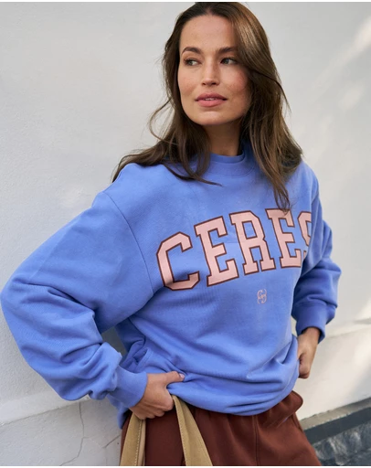 Ceres Life - Isla Oversized Slouchy Crew