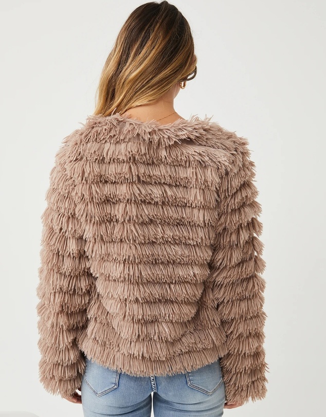Esther & Co - Ophelle Jacket - Mocha