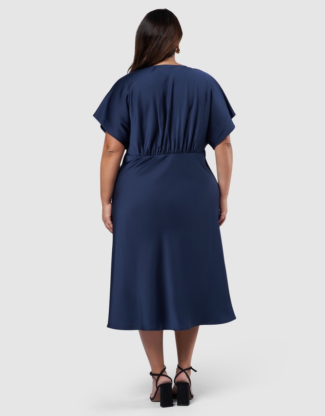 Pink Dusk by Curve Project - Wanting More Midi Dress