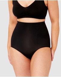 Ambra - 2 Pack Powerlite Hi Waisted Brief