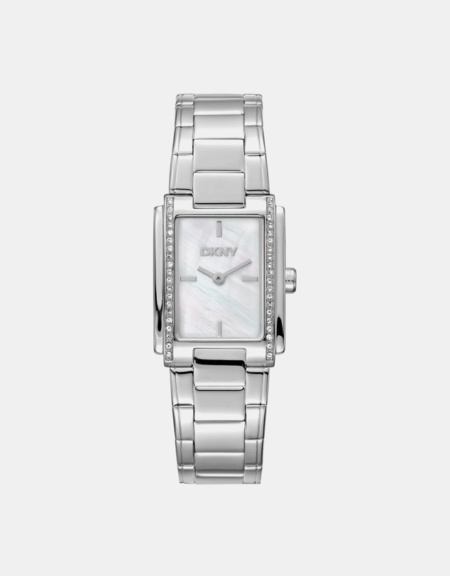 DKNY - Evening Silver Stainless Steel 23x30mm Watch