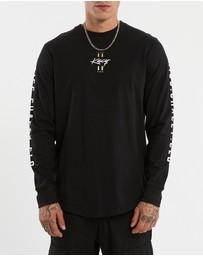 Kiss Chacey - Prayers Dual Cured LS Tee
