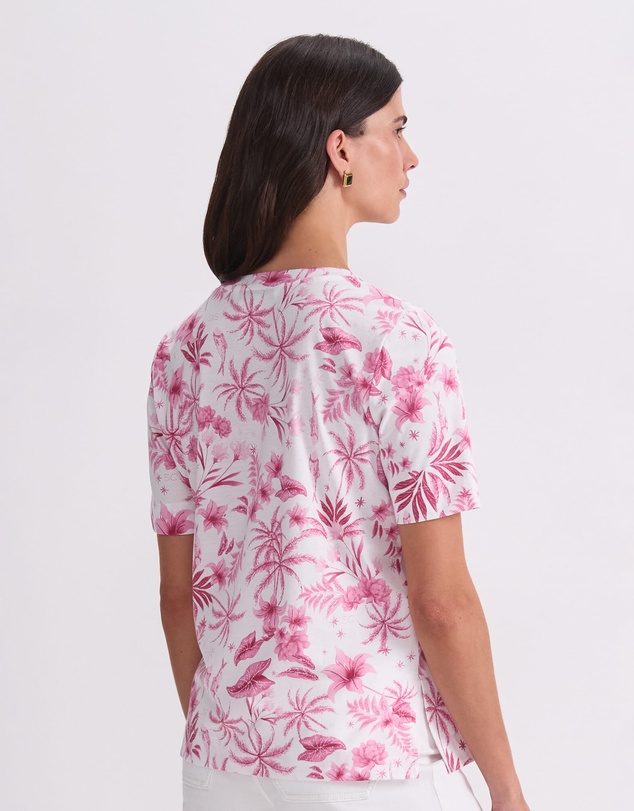 Sportscraft - Palm Print Merc Tee