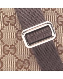Pre-Loved by Azura Reborn - Pre-Loved Mini GG Canvas Web Crossbody