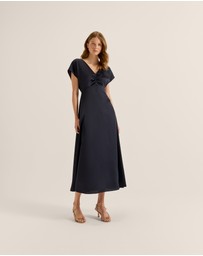 Review - Montague Satin Dress