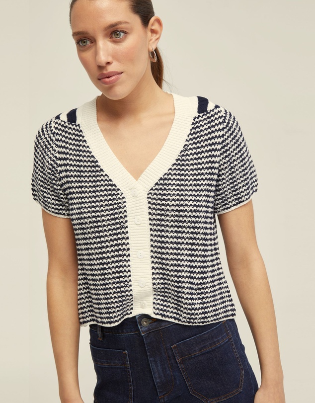 Oxford - Heidi Cotton Cardigan