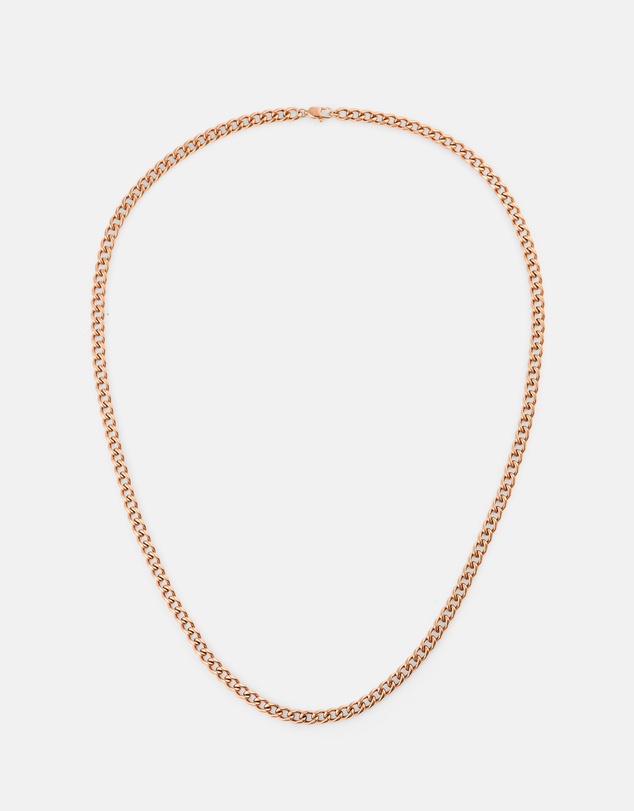Daniel Wellington - Ellipse 4mm Cuban Chain Necklace 45cm