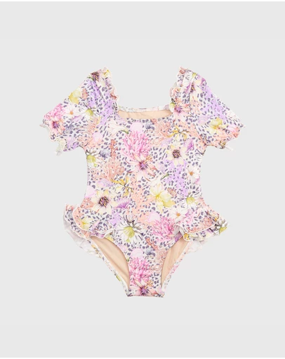 Aqua Blu Kids - Daisy Short Sleeve One Piece - Kids
