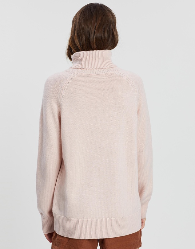 Assembly Label - Roll Neck Knit Jumper