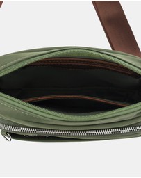 Pierre Cardin - Pierre Cardin RFID Anti-Theft Nylon Crossbody Bag