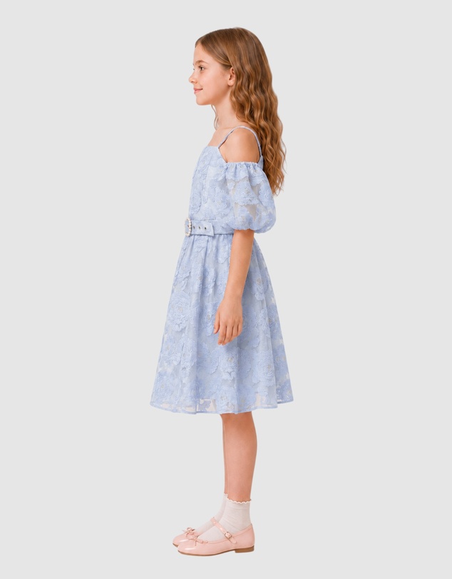 Romance by Honey and Beau - Selena Puff Sleeve Dress