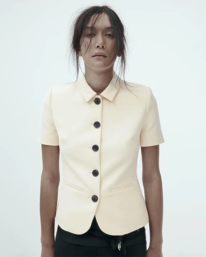 Harris Tapper - Short Sleeve Bardot Blazer