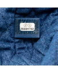 Pre-Loved by Azura Reborn - Pre-Loved Printed Denim Shopping Tote