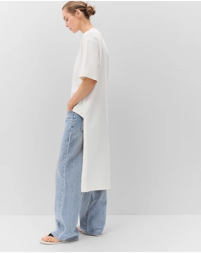 UNISON - Longline Hem Tee