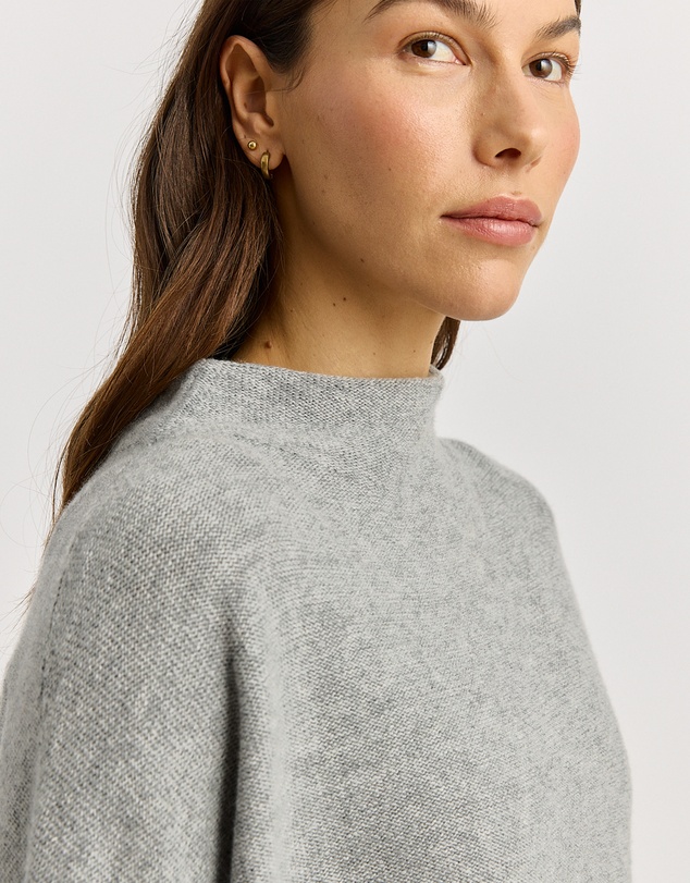 Toorallie - Drop Shoulder Mock Neck