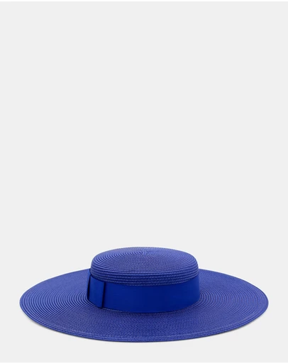 Morgan & Taylor - Macy Racewear Boater in Deep Blue