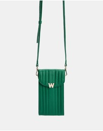 Wolf - Wolf Mimi Phone Case with Wristlet & Lanyard Green