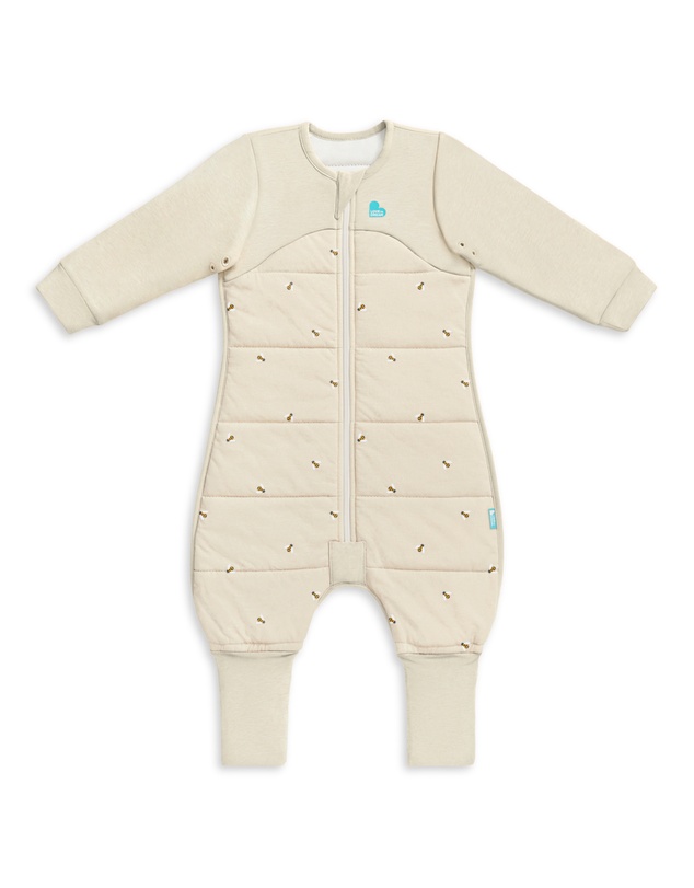 Love to Dream - Sleep Suit 2.5T Quilted Stretch Cotton Bees Oatmeal