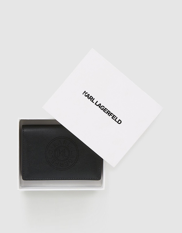Karl Lagerfeld - K/Circle Flap Card Holder