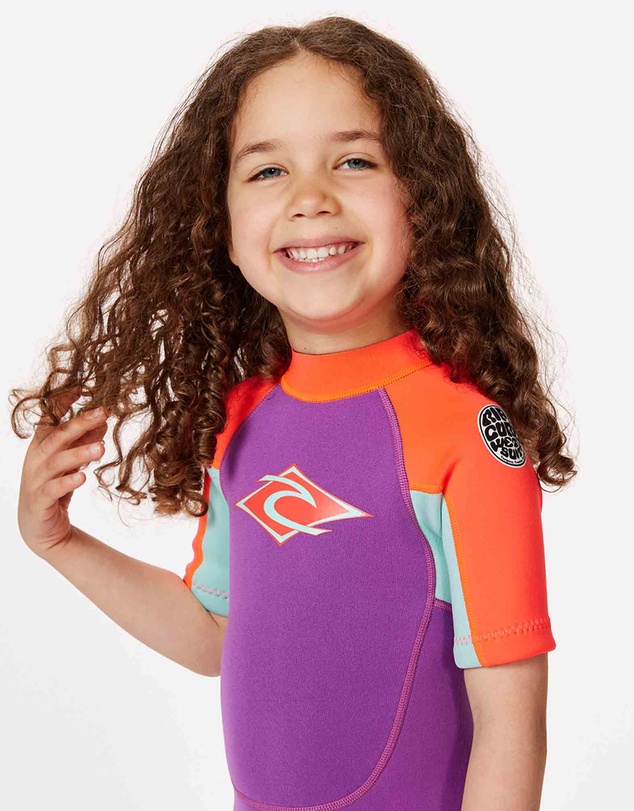 Rip Curl - Groms Omega Back Zip Springsuit Wetsuit