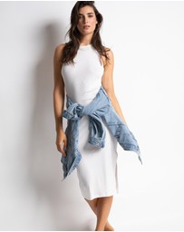 Passionata - Kate Ribbed Cotton & Modal Midi Lounge Dress