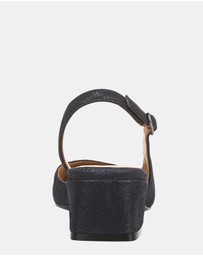 Naturalizer - Jayla Slingback Heeled Sandal - Istmo Navy