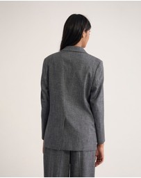 Oxford - Calliope Oversized Cinched Blazer