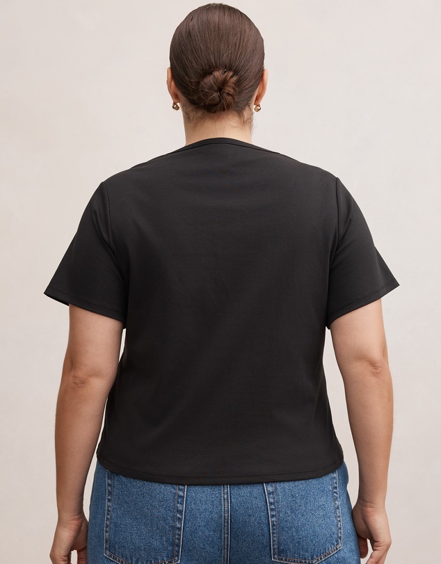 Forever New Curve - Lani Curve Hardware Detail T-shirt