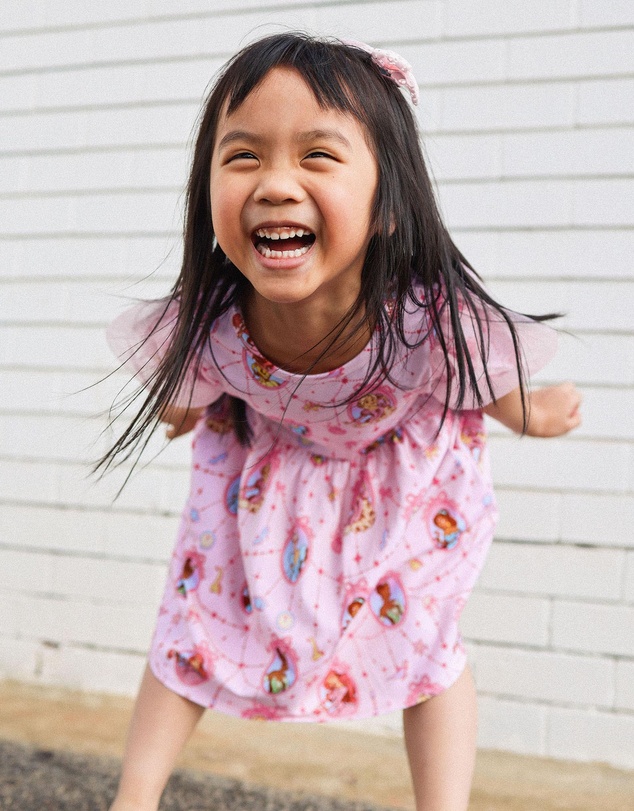 Rock Your Kid - Disney Princess Jersey Dress - ICONIC EXCLUSIVE