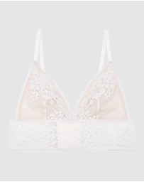 Passionata - Nina Unpadded Triangle Cup Longline Lace Bralette