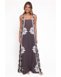 Petal & Pup - Valeria Maxi Dress - Espresso