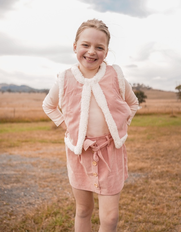 WITH LOVE FOR KIDS - Heidi Mini Cord Skirt - Babies - Kids