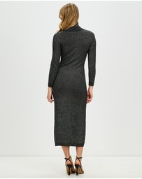 Honey and Beau - Raise Up Turtle Neck Dress