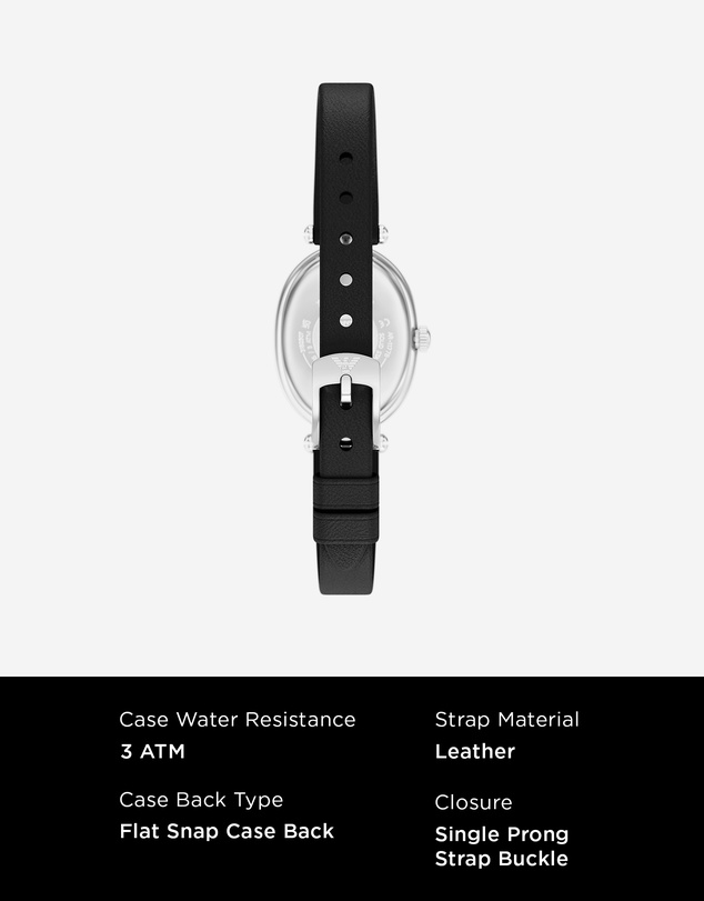 Emporio Armani - Black Analogue Watch