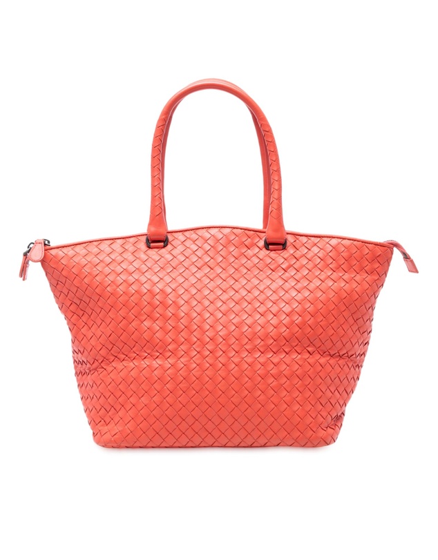 Pre-Loved by Azura Reborn - Pre-Loved Nappa Intrecciato Zip Tote
