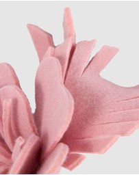 Max Alexander - Felt Pink Flower Fascinator