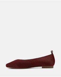 Wittner - Belinda Hair-on Leather Ballet Flats