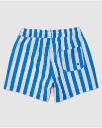 Crywolf - BOARD SHORT Deep Ocean Stripe
