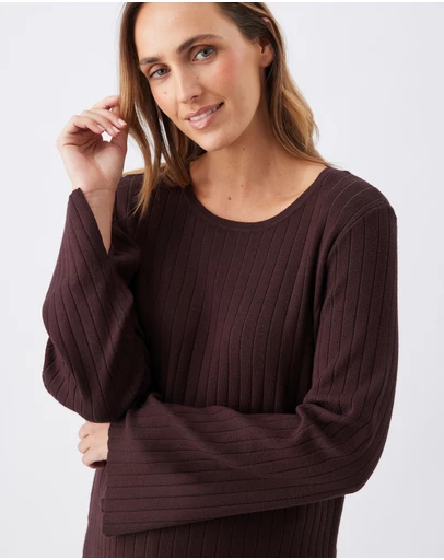 Ripe Maternity - Dallas Rib Knit Nursing Top