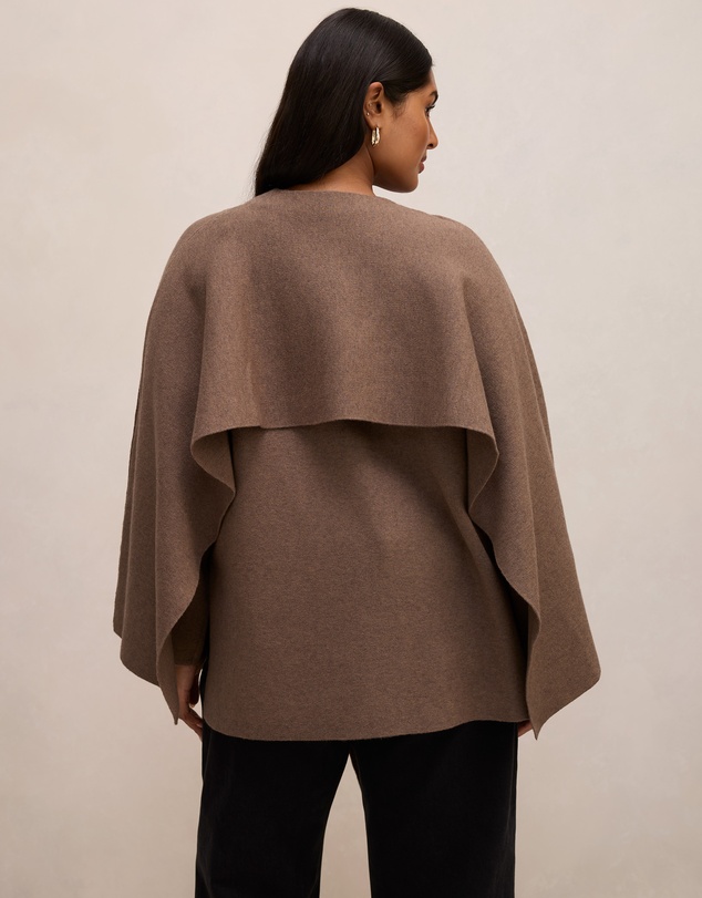 Forever New Curve - Tabitha Curve Knitted Cape
