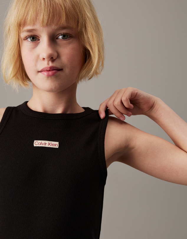 Calvin Klein Jeans - Girls Ribbed Tank Top