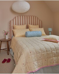 Mosey Me - Forget Me Not Embroidered Quilt Cover