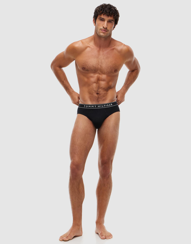 Tommy Hilfiger - 3-Pack Essential Logo Waistband Briefs