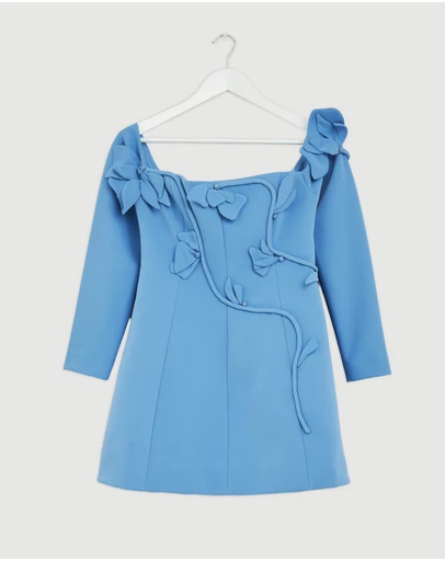 Revibe - Repaired Acler Newmoat Mini Dress - AU 10