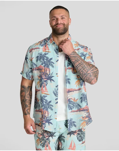 Johnny Bigg - Bodhi Print Shirt