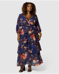 Pink Dusk by Curve Project - Temptress Maxi Dress