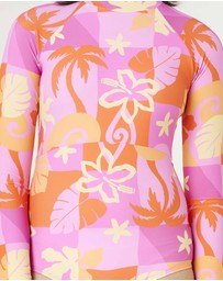Rip Curl - Tropical Dawn Long Sleeve Surfsuit- Kids