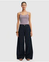 Cotton On - High Rise Wide Jeans