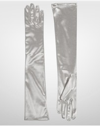 DENTS - Long Above Elbow Satin Gloves