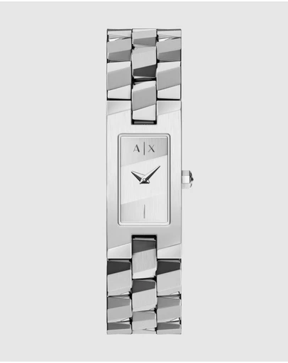 Armani Exchange - Silver Tone Analogue Watch